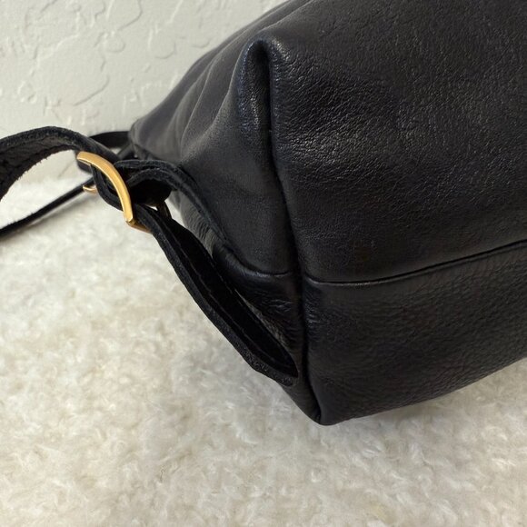 Margot New York Leather "Camille" Backpack BLACK - Picture 9 of 16